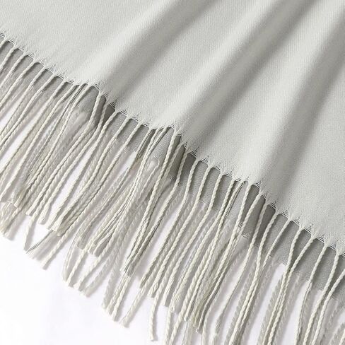 LEMZONE Women's Cashmere Feel Winter Scarf 2 Tone Large Pashmina Shawls and Wraps in Kuwait