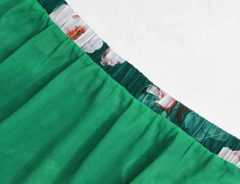 تنورة طويلة طويلة من الشيفون للسيدات من Jokavor، تنانير كاجوال ذات ثنيات واسعة in Kuwait