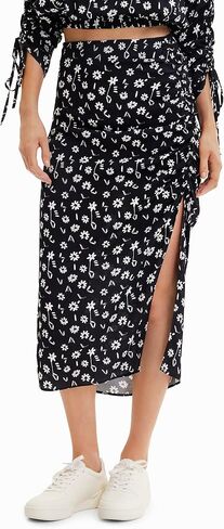Desigual Women's Woman Woven Skirt Knee in Saudi Arabia