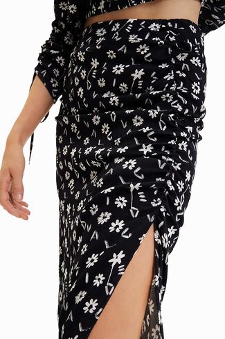 Desigual Women's Woman Woven Skirt Knee in Saudi Arabia