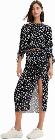 Desigual Women's Woman Woven Skirt Knee in Saudi Arabia
