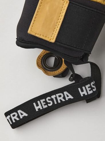 Hestra Unisex Army Leather Ascent 5 Finger Glove, Lined Windproof Mountaineering & Alpine Climbing Gloves for Men & Women in Saudi Arabia