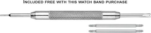 ALPINE Sporty Padded Nylon Fabric watch band - 16, 20, 22 mm (20MM, RED/BLACK) in Saudi Arabia