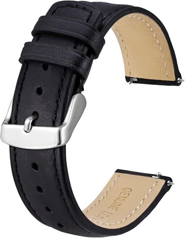 حزام ساعة BISONSTRAP مع إصدار سريع، أشرطة بديلة جلدية قديمة (14 مم - 24 مم) in Saudi Arabia