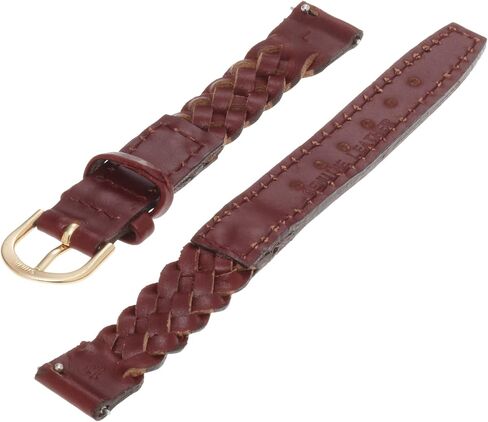 Timex Women's Q7B857 Woven Leather 13mm Brown Replacement Watchband in Saudi Arabia