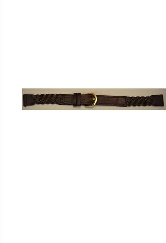 Timex Women's Q7B857 Woven Leather 13mm Brown Replacement Watchband in Saudi Arabia