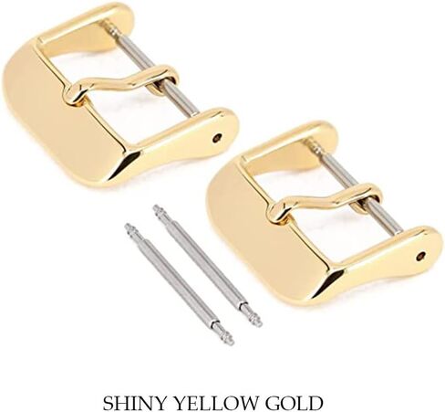 NA 18mm Watch Clasp Watch band strap Universal Pin buckle PVD Plate Stainless Steel Buckle Replacement(3 packed) in Saudi Arabia
