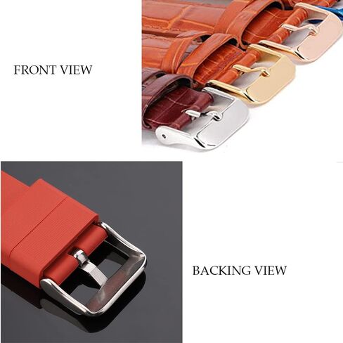 NA 18mm Watch Clasp Watch band strap Universal Pin buckle PVD Plate Stainless Steel Buckle Replacement(3 packed) in Saudi Arabia