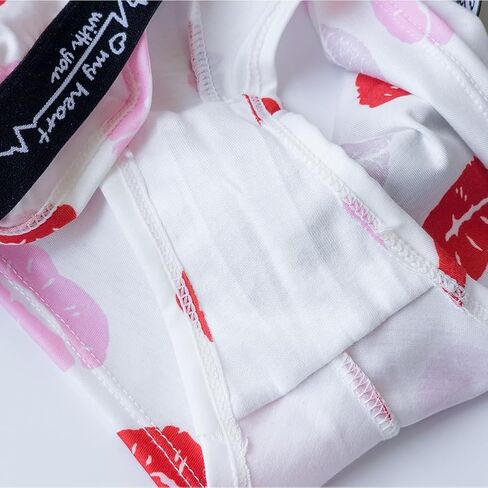 طقم حمالة صدر ولباس داخلي لاسلكي من القطن للنساء من Varsbaby، غير مبطن، مريح للاستخدام اليومي، ملابس داخلية in Kuwait