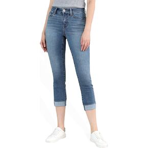 OFLUCK Women's Mid Rise Stretchy Capris Tummy Control Casual Summer Capri Pants Outdoor Work Jeans in Kuwait