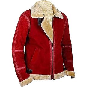 Fancyd Ryan Reynolds Spirited Shearling Leather Jacket in Saudi Arabia