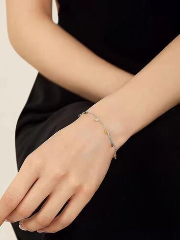 366DAYS Ankle Bracelet for Women Stainless Steel  Chain Beach Anklet Bracelet Adjustable Jewelry in Kuwait