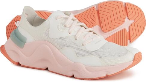 Sorel Women's Kinetic RNEGD Float Shoes - Sea Salt, Paradiso Peach - Size 9 in Saudi Arabia