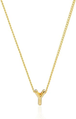 Vavily Small Letter Necklace,Dainty Gold Initial Necklaces 14K Gold Plated Personalized Tiny Initial Pendant Necklace Cute Letter Name Choker Necklaces for Women Teen Girls in Saudi Arabia