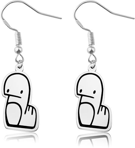 Stay Merch Bang Chan Dino Gift SKZ Bang Chan Dinosaur Worm Kpop Earrings in Saudi Arabia