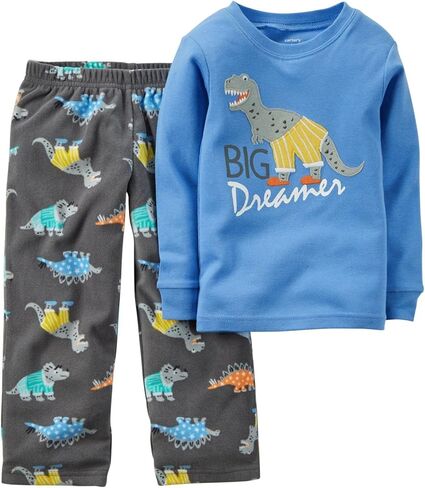 Carter's Little Girls' 2 Piece PJ Set (Toddler/Kid) - Dino in Saudi Arabia
