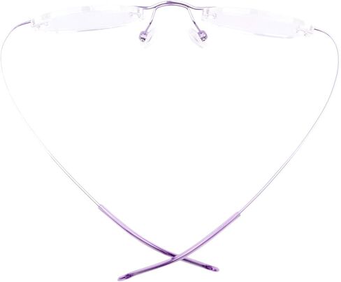 Eyekepper Titanium Rimless Round Eyeglasses 48mm Circle Optical Frame in Saudi Arabia