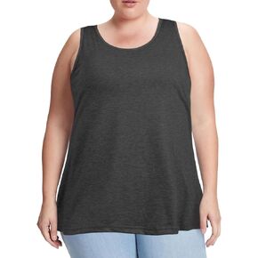 Plus Size Tank Tops for Women Summer Sleeveless Workout Tank Tops Scoop Necklines T-Shirts Casual Loose