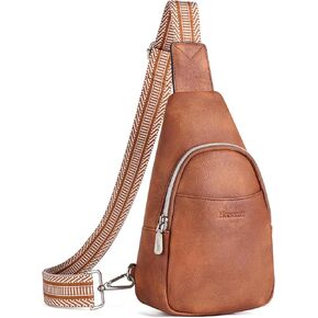 Horsecret Sling Bag Womens Crossbody Purse Chest Fanny Packs for Trip