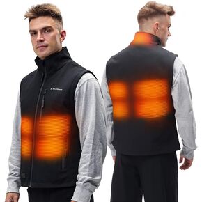 سترة Extremus Buckwell II المُدفأة - قابلة للعكس، تسخين كهربائي، سترة قابلة لإعادة الشحن تدوم طويلاً للرجال in Kuwait