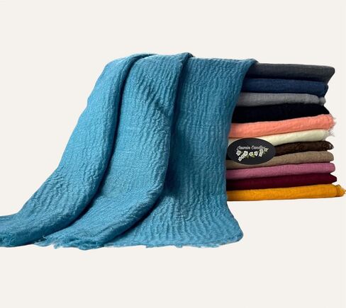 Jasmin candles Wholesale solid colors 12 pcs cotton Hijab set Women lightweight scarf for all season in Kuwait