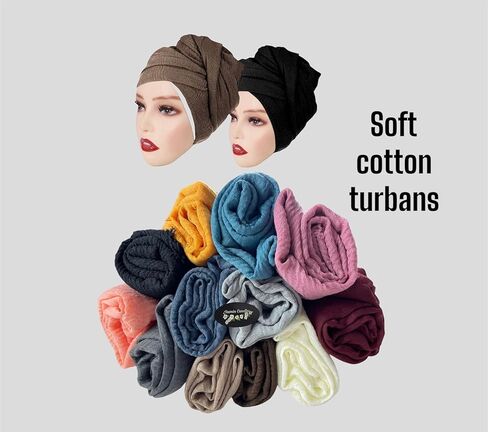 Jasmin candles Wholesale solid colors 12 pcs cotton Hijab set Women lightweight scarf for all season in Kuwait