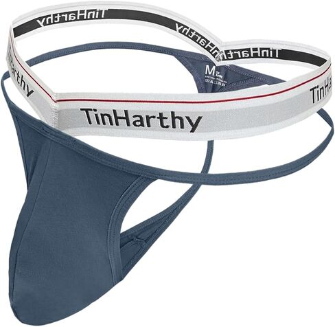 ملابس داخلية قطنية للرجال من Tinharthy بحزام رياضي مزدوج الخصر وسروال داخلي قابل للتمدد على شكل حرف G لمؤيدي الرياضيين in Kuwait