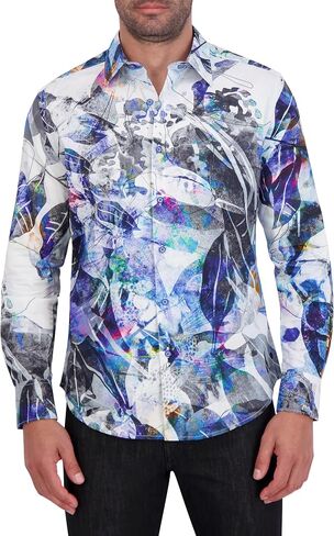 Robert Graham Men's Mudson L/S Woven Shirt in Saudi Arabia
