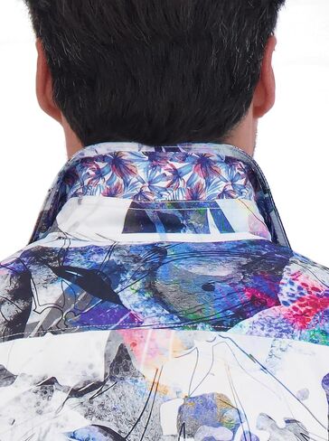 Robert Graham Men's Mudson L/S Woven Shirt in Saudi Arabia