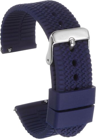 HARFINGTON Silicone Watch Band Quick Release Soft Rubber Watch Strap for Men Women in Saudi Arabia