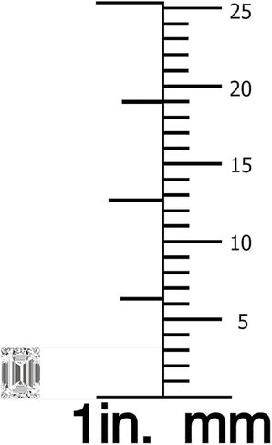 أقراط ألماس سوليتير من قطع الزمرد عيار 1 قيراط - 1 قيراط متوفرة في الذهب الأبيض عيار 14 قيراط والذهب الأصفر in Kuwait