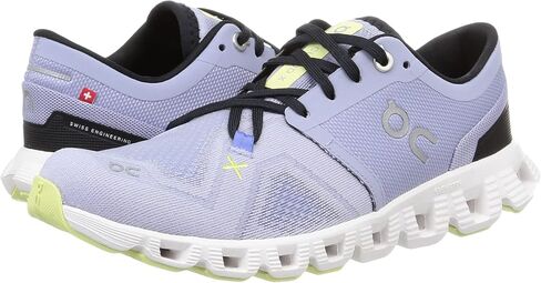 ON Running Cloud X 3, Nimbus/White, Women's Running Shoes, 6 in Saudi Arabia