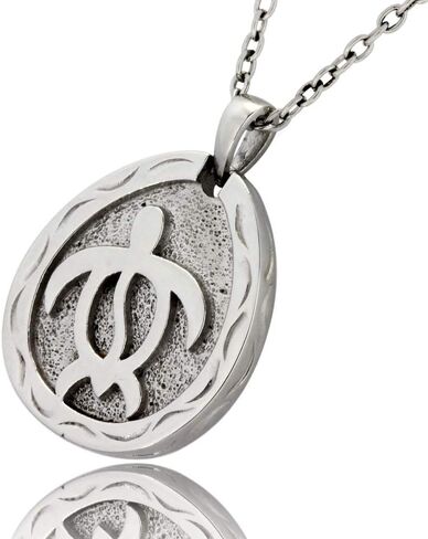 Hawaiian Jewelry by Austaras - Honu Sea Turtle Pendant - Good Luck and Protection Everywhere You Go in Saudi Arabia