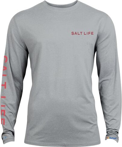 Salt Life Men's Deep Ventures Long Sleeve Performance Tee in Saudi Arabia