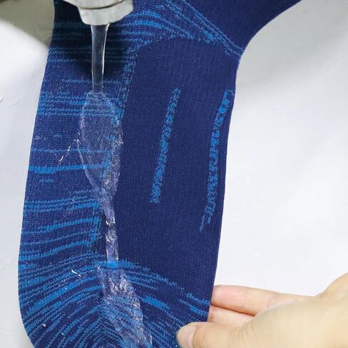 جوارب Jeasona المقاومة للماء للرجال، جوارب دافئة للتنزه سيرًا على الأقدام والتخييم وهدايا الصيد in Kuwait