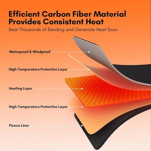 سترة Extremus Buckwell II المُدفأة - قابلة للعكس، تسخين كهربائي، سترة قابلة لإعادة الشحن تدوم طويلاً للرجال in Kuwait