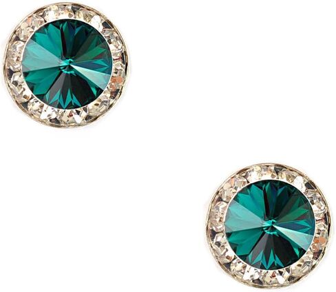 عنصر تصفيح الفضة حجر الراين 15 مم حلق دائري الشكل دائري الشكل in Kuwait