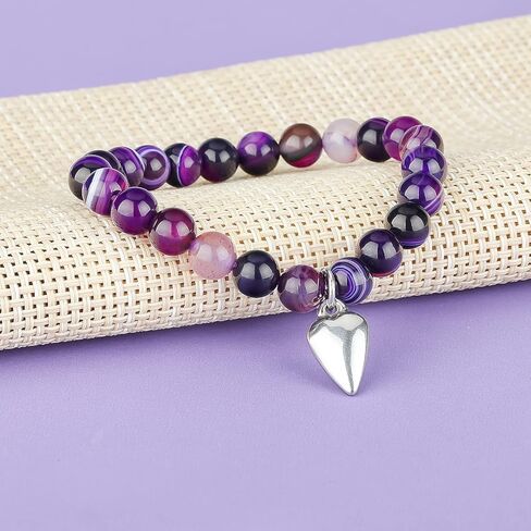 هدايا عيد الأم مربية، هدايا سوار مربية للمربية شكرا لك هدية الخرز العقيق الأرجواني هدايا مربية لعيد الأم، أفضل هدية مربية، هدية معلم الرعاية النهارية، هدية جليسة الأطفال، هدية مقدمي الرعاية in Kuwait