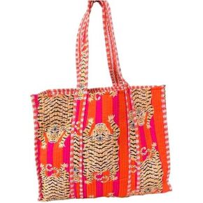 Gypsy Studio, Vintage Cotton Kantha Stitch Handmade Top Handled Bag, Tote Bag, Beach Bag, Market Bag in Saudi Arabia
