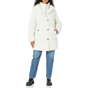 Anne Klein Women's Hooded Puffer