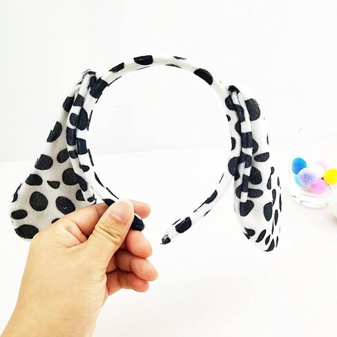 4 قطع من شريط راس دلماسي للهالوين، ربطة انف وذيل منقط، اذني كلب جرو، ربطة راس على شكل حيوانات، عصابات شعر للنساء، زي تنكري للكريسماس واعياد الميلاد in Kuwait