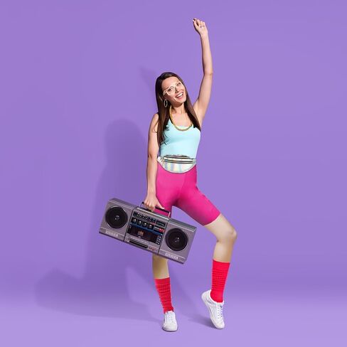 ملابس TraLxwee في التسعينيات لحفلات الهيب هوب للنساء، أزياء التسعينيات بما في ذلك النظارات الشمسية وسلسلة ذهبية وأقراط in Kuwait