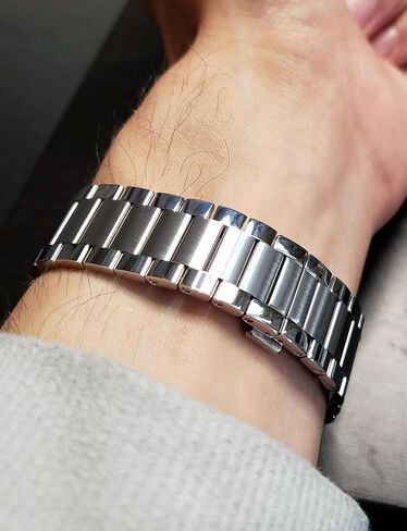 ساعات سان مارتن للرجال، حركة NH35 SN0113W ساعة أوتوماتيكية مع سوار بمشبك فراشة وحزام من النايلون in Kuwait