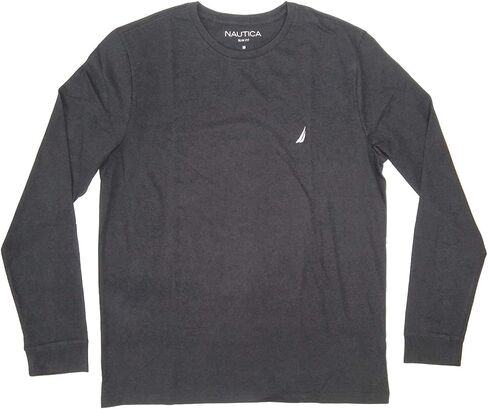 Nautica Men's Slim Fit Long Sleeve Crew Neck T-Shirt in Saudi Arabia