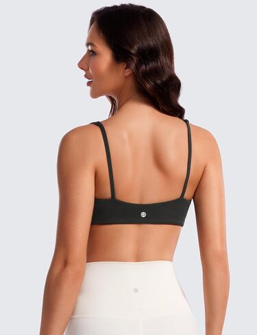 حمالات صدر رياضية بحمالات رفيعة من CRZ YOGA Butterluxe للنساء - صدرية يوغا لاسلكية برقبة مربعة مبطنة من الأعلى in Saudi Arabia