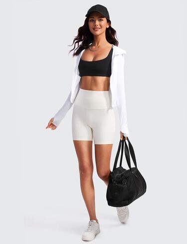 حمالات صدر رياضية بحمالات رفيعة من CRZ YOGA Butterluxe للنساء - صدرية يوغا لاسلكية برقبة مربعة مبطنة من الأعلى in Saudi Arabia