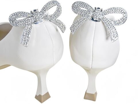 Shoe Clips for Women Dress Shoes Elegant Rhinestone Shoe Accessories 2PCS Crystal Shoe Decoration Detachable Shoe Buckles Wedding Party in Saudi Arabia