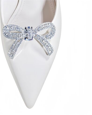 Shoe Clips for Women Dress Shoes Elegant Rhinestone Shoe Accessories 2PCS Crystal Shoe Decoration Detachable Shoe Buckles Wedding Party in Saudi Arabia