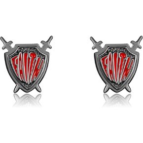 نجمة داود/Baphomet الخماسي/درع القرط 925 فضة قرط الاذن المرصع للرجال النساء فايكنغ/القوط مجوهرات هدايا للرجال in Kuwait