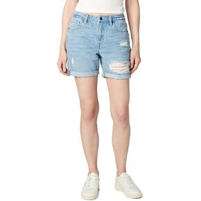 Buffalo David Bitton Women's Billy Boyfriend Denim Shorts in Kuwait